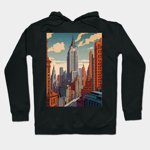 New York City Hoodie by mouhamed22